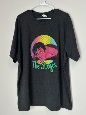The Stooges Iggy Pop 3XL Dark Gray T-shirt
